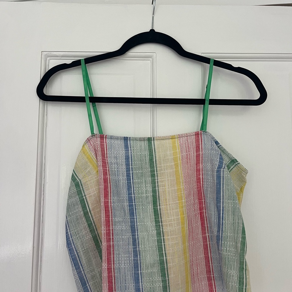 NWT Urban Outfitters Pink and Yellow Sleeveless Camisole